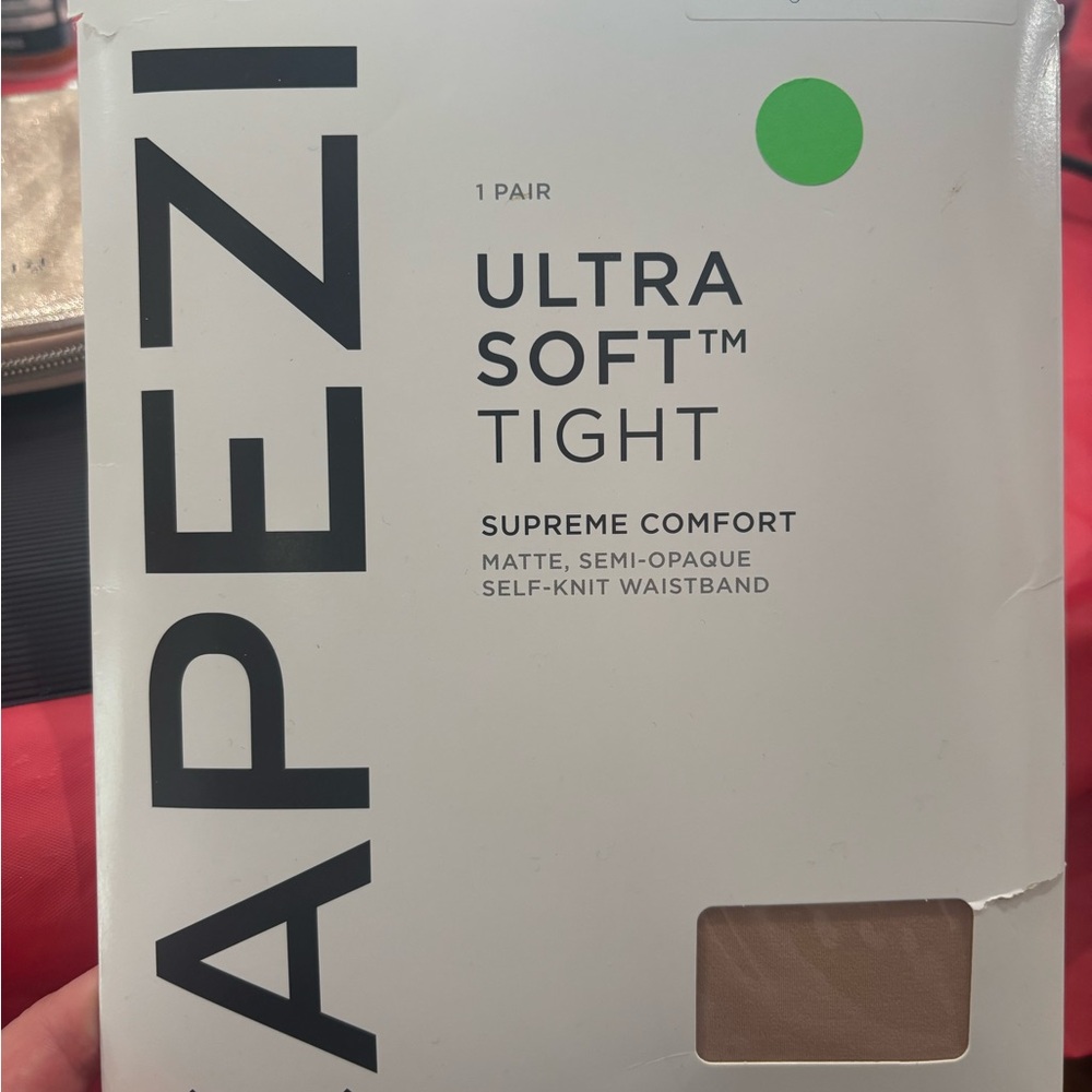 Capezio Ultra Soft Tights in PORCELAIN/Tan